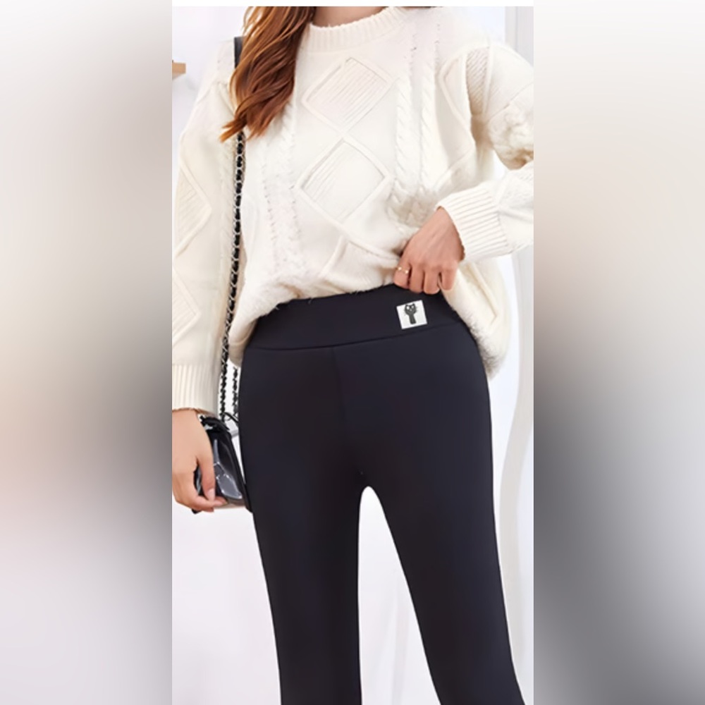 Fleece lined leggings